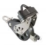 BARTON Size 6 Plain Pulley Block with Single Swivel, Becket & Cam