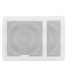 Fusion FM-F77SW 7.7" Flush Mount Square Marine Speakers 200W - White