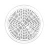 Fusion FM-S10RW 10" Flush Mount Round Marine Subwoofer 400W - White