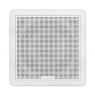 Fusion FM-S10SW 10" Flush Mount Square Marine Subwoofer 400W - White