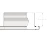 Seaview Blinds Seaview Blinds Dual Blackout + Flyscreen Pleated Blind Assembly for hatches