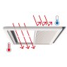 Seaview Blinds Seaview Blinds Dual Blackout + Flyscreen Pleated Blind Assembly for hatches