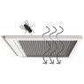 Seaview Blinds Seaview Blinds Dual Blackout + Flyscreen Pleated Blind Assembly for hatches