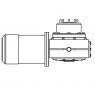 Lewmar V5 Windlass / C5 Capstan Motor Gearbox - 24V Manufacturers Part Number: L66810012
