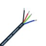 Shadow-Caster 18/4 AWG RGB Conductor Wire ft with Black Jacket