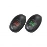 Seaflo Seaflo 05 Series Black Vertical Mount Navigation Lights Port and Starboard Lights 112.5°