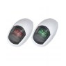 Seaflo Seaflo 05 Series White Vertical Mount Navigation Lights Port and Starboard Lights 112.5°