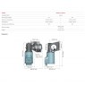 Quick Quick BL2R P WINDLASS 1200W ROPE FF