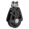Lewmar Synchro Block Single Toggle Head Black - 50mm