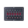 Sea-Dog Sea-Dog Aluminum Horizontal 6 Switch Panel