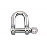 4 mm Stainless Steel 'D' Shackle