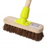 Deck Scrub With Wooden Handle